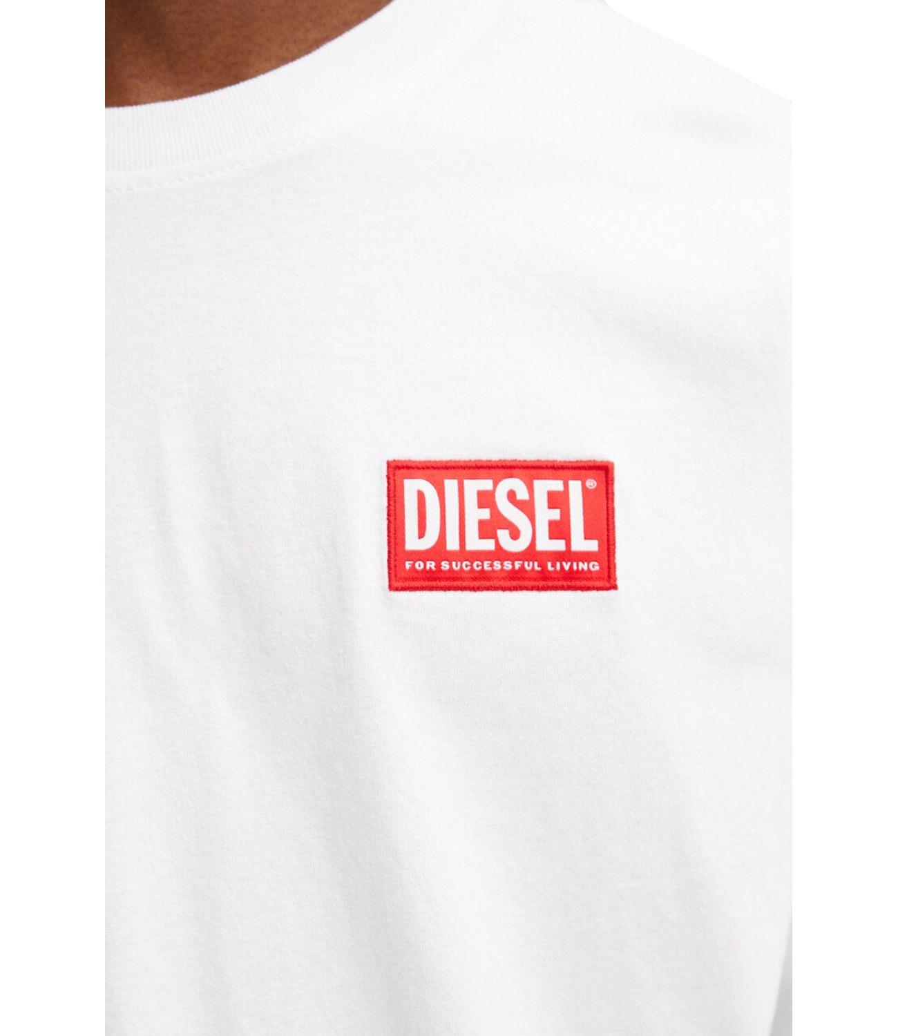 Diesel T-shirt T-boxt bianca