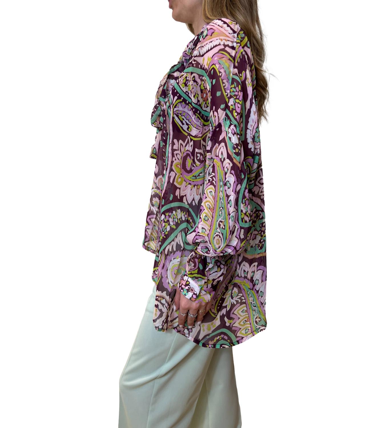 Dixie camicia multicolor donna