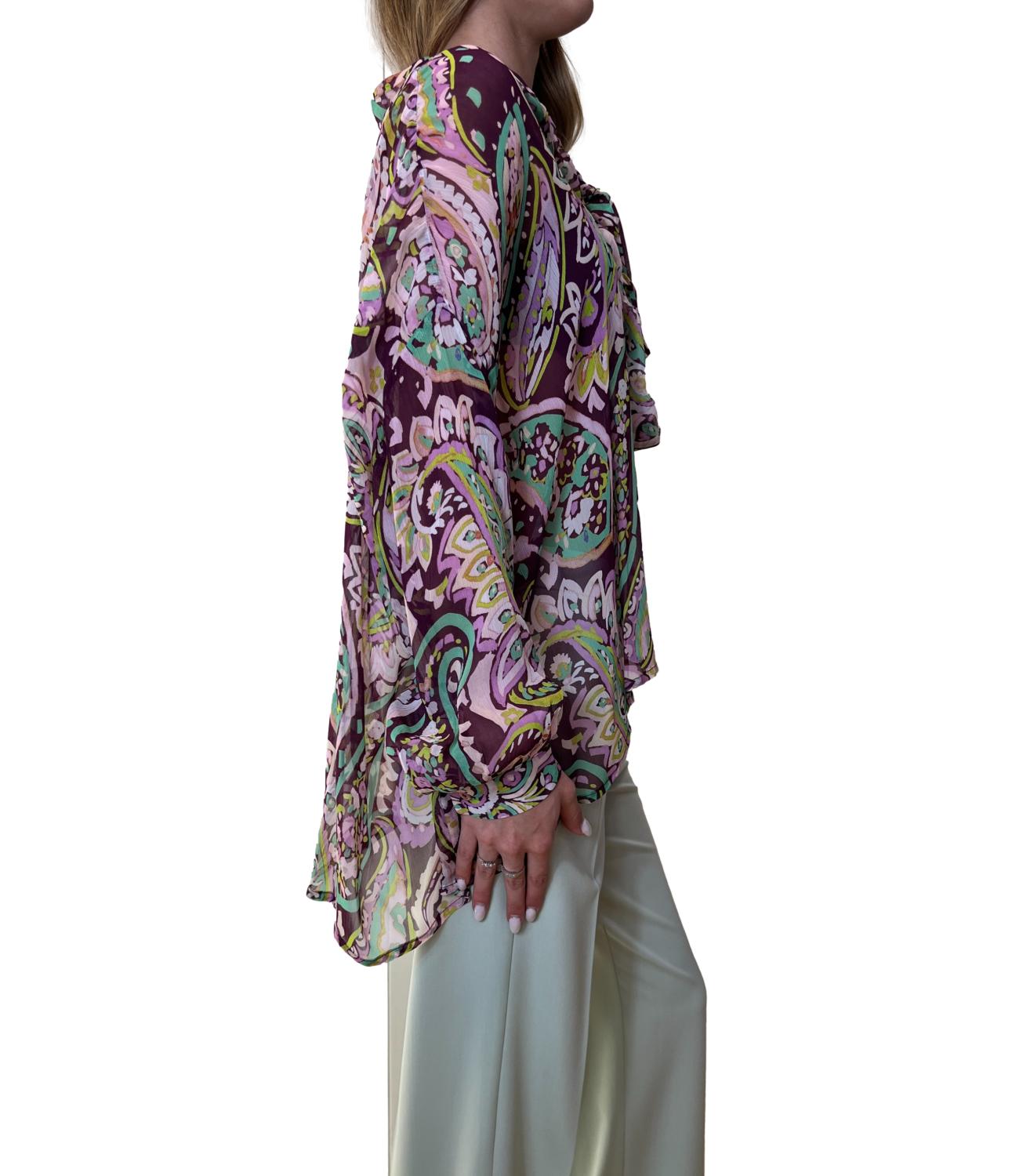 Dixie camicia multicolor donna