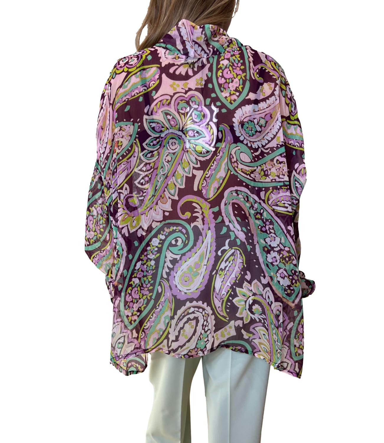Dixie camicia multicolor donna