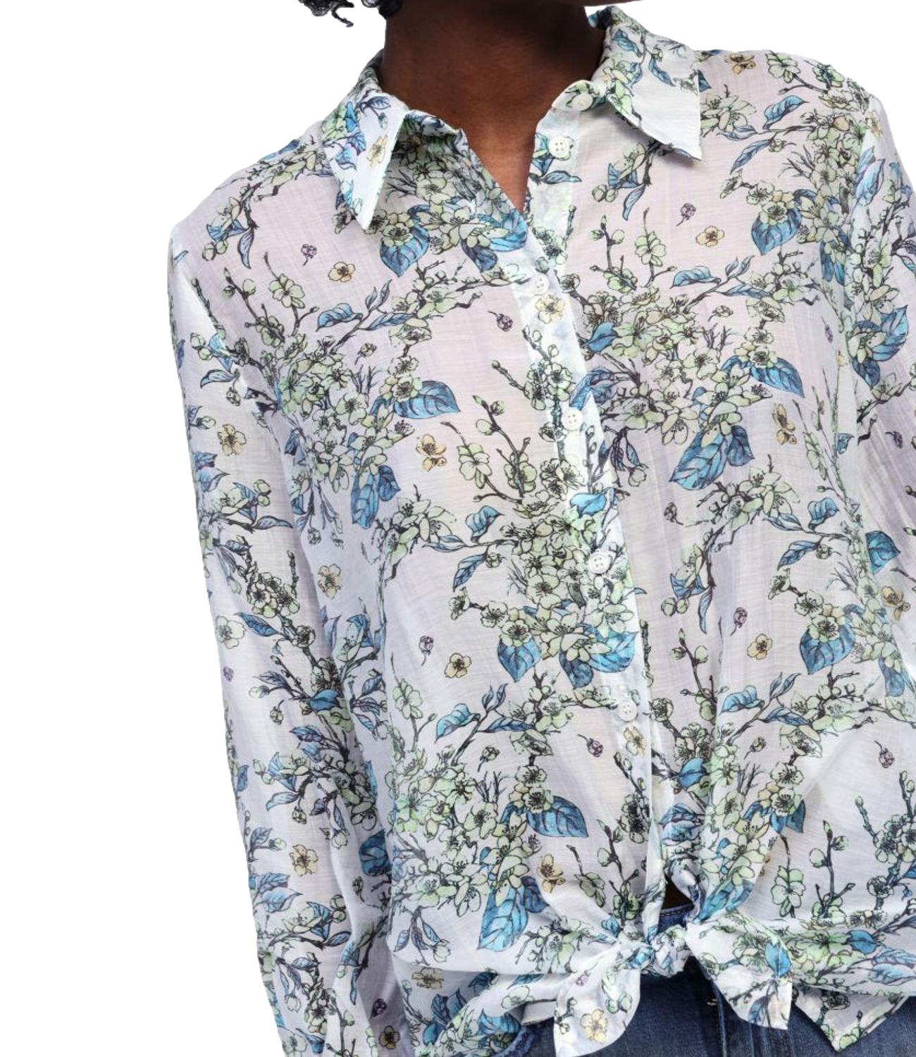 Dixie Camicia Verde Menta Donna