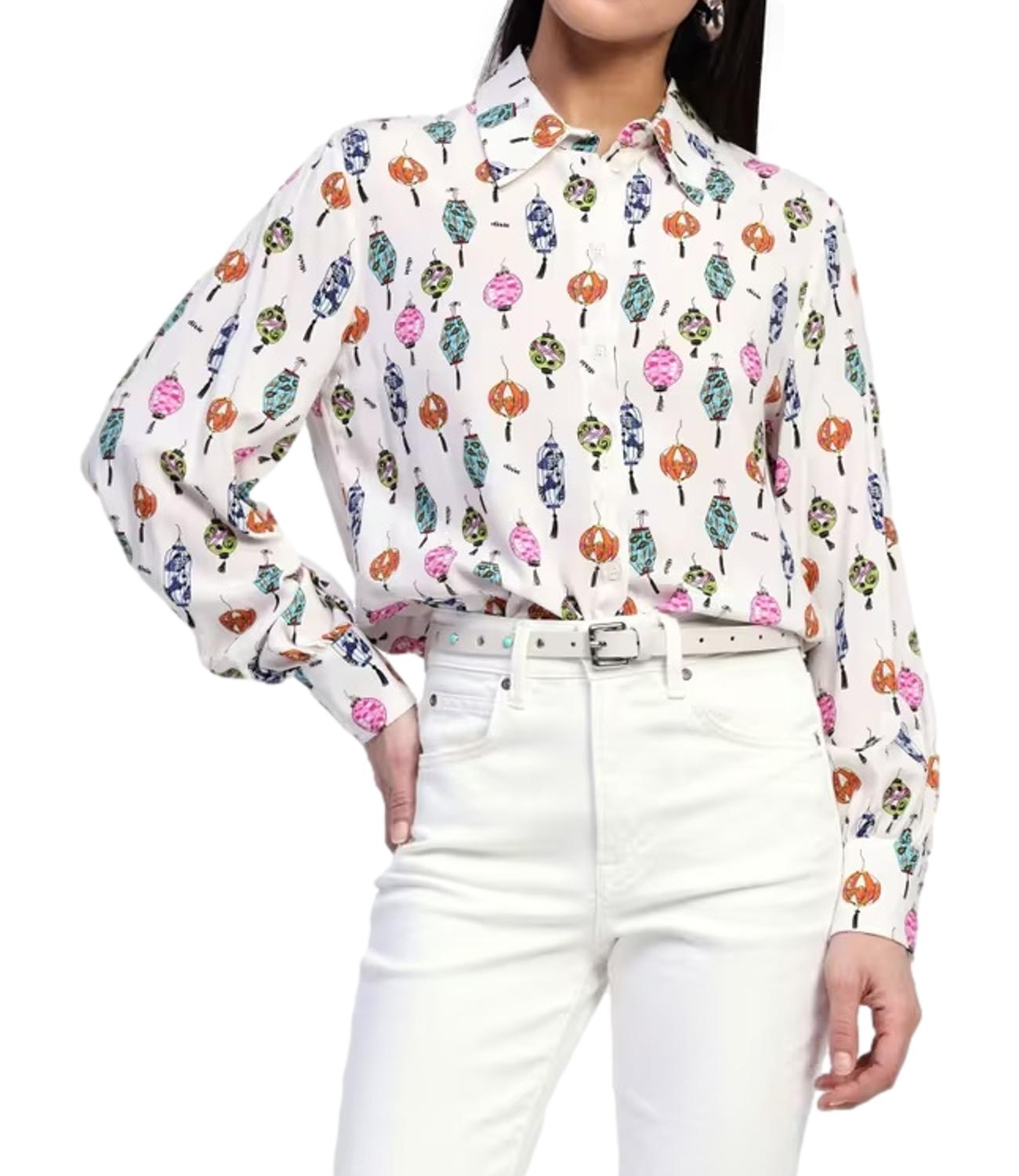 Dixie camicia multicolor donna