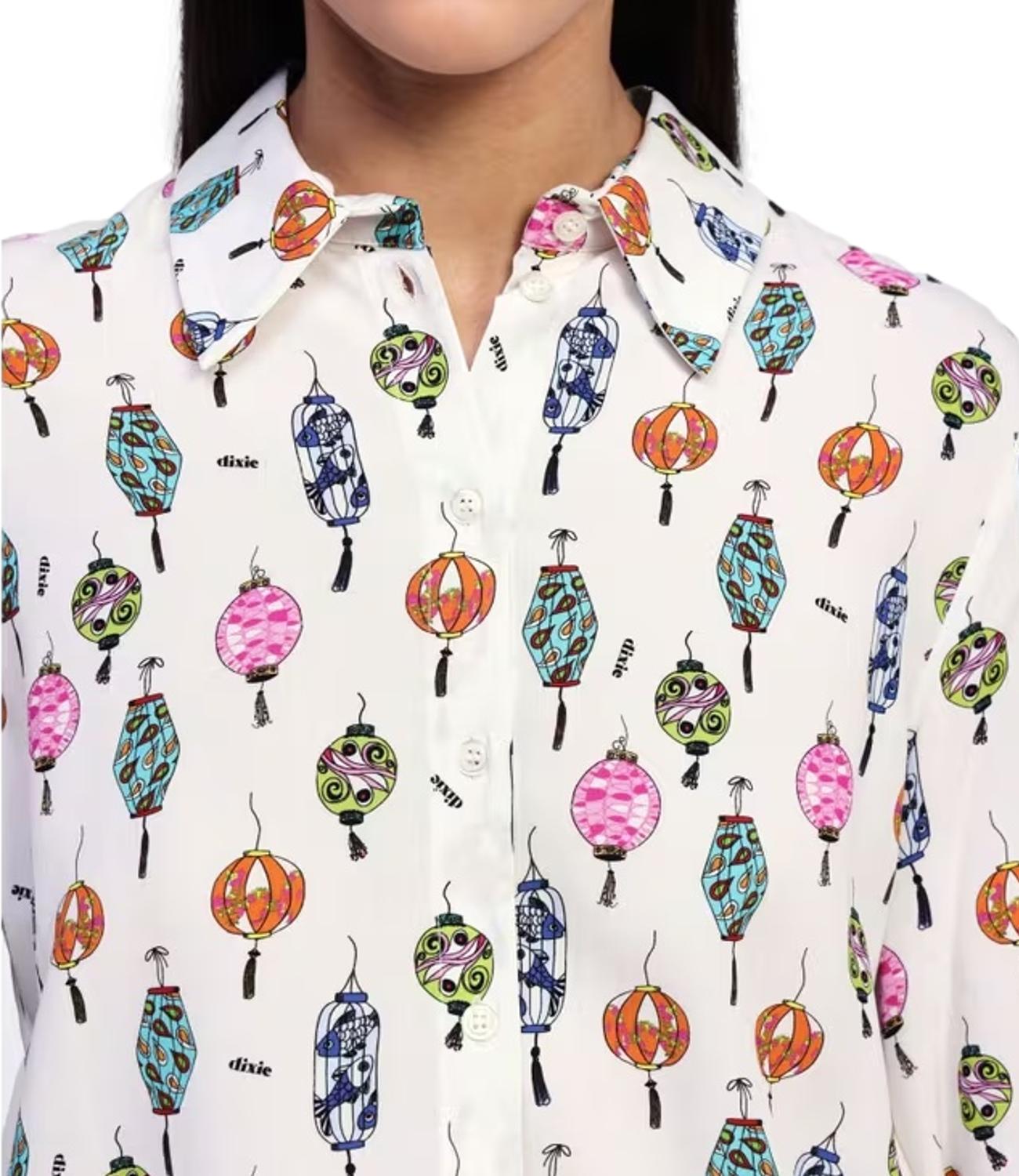 Dixie camicia multicolor donna