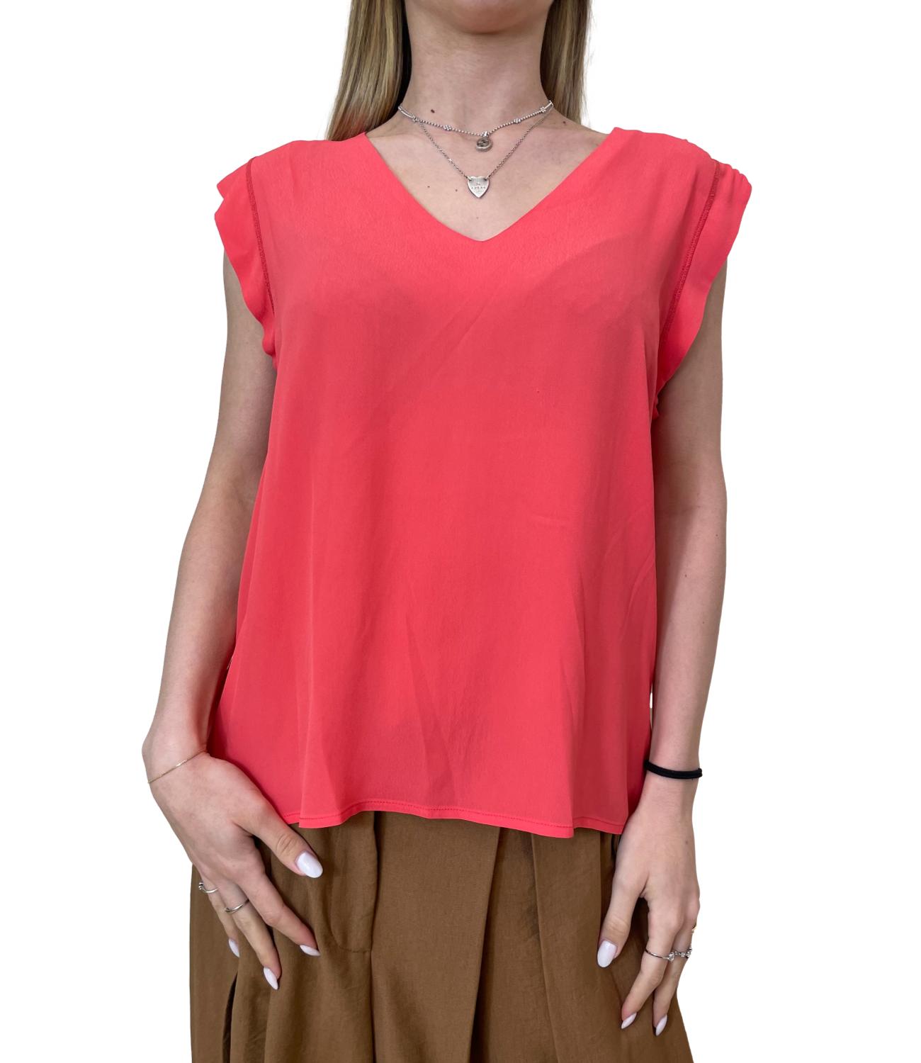 Dixie Canotta Rossa Donna