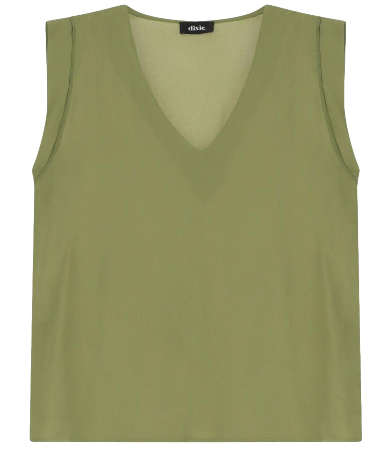Dixie Canotta MIlitare Donna