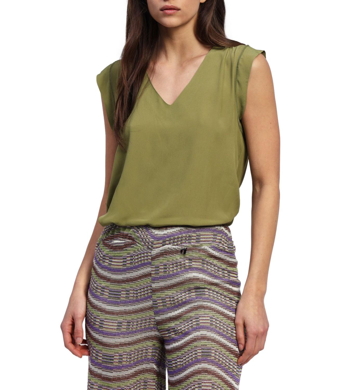 Dixie Canotta MIlitare Donna