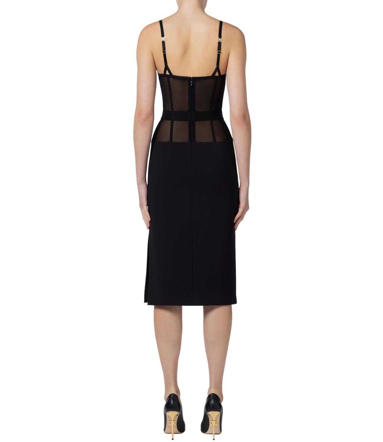 Elisabetta Franchi abito nero donna