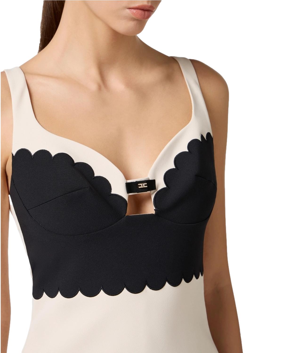 Elisabetta Franchi Abito Burro/nero Donna