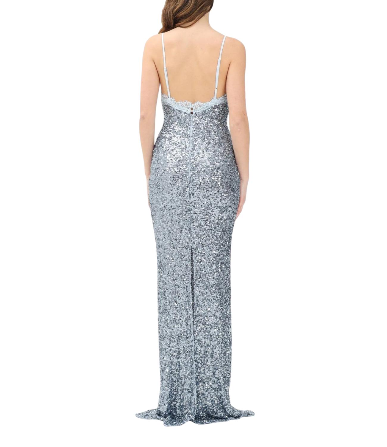 Elisabetta Franchi abito sky blue donna