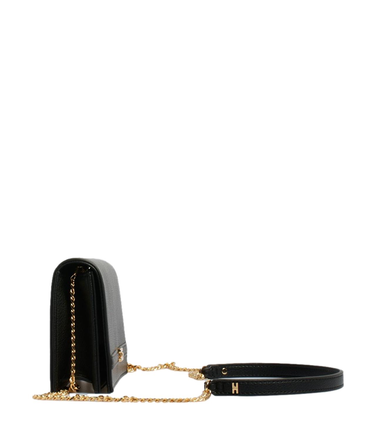 Elisabetta Franchi borsa mini nera donna