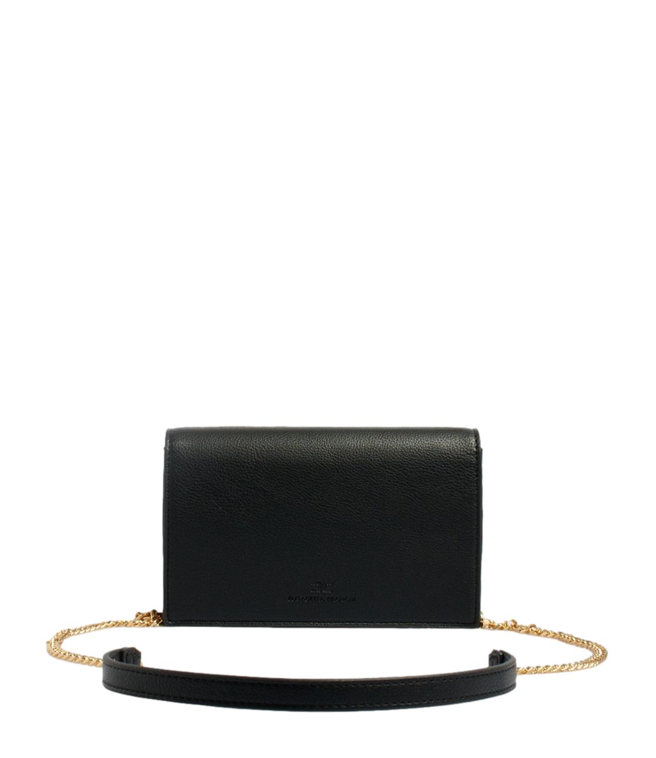 Elisabetta Franchi borsa mini nera donna
