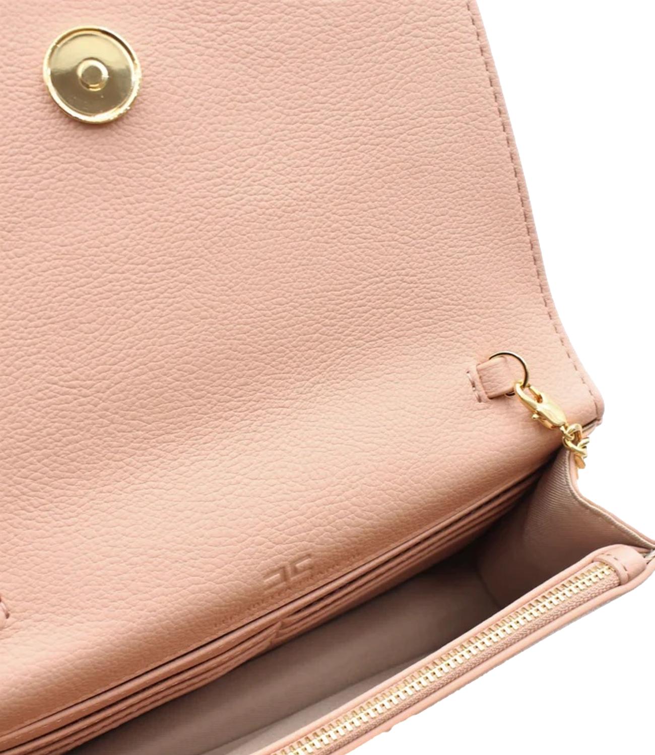 Elisabetta Franchi borsa mini rosa carne donna