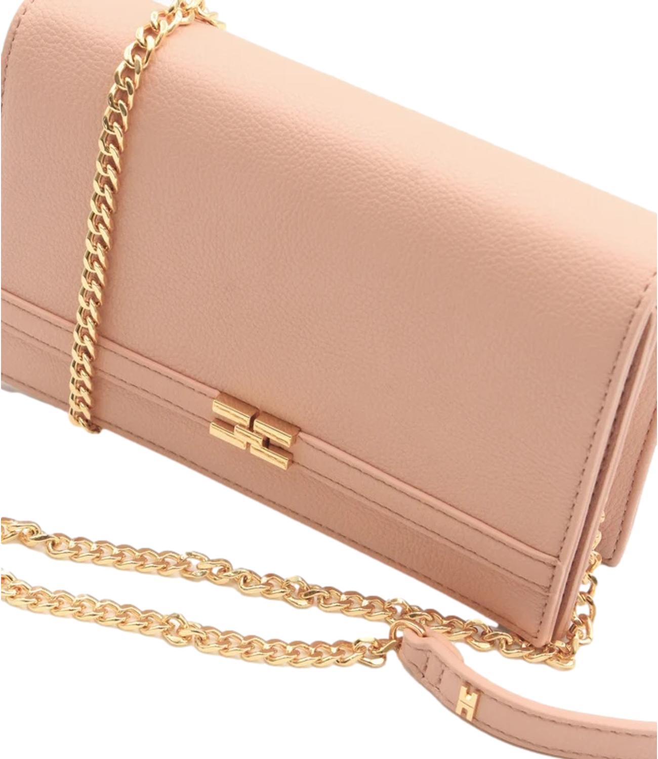 Elisabetta Franchi borsa mini rosa carne donna
