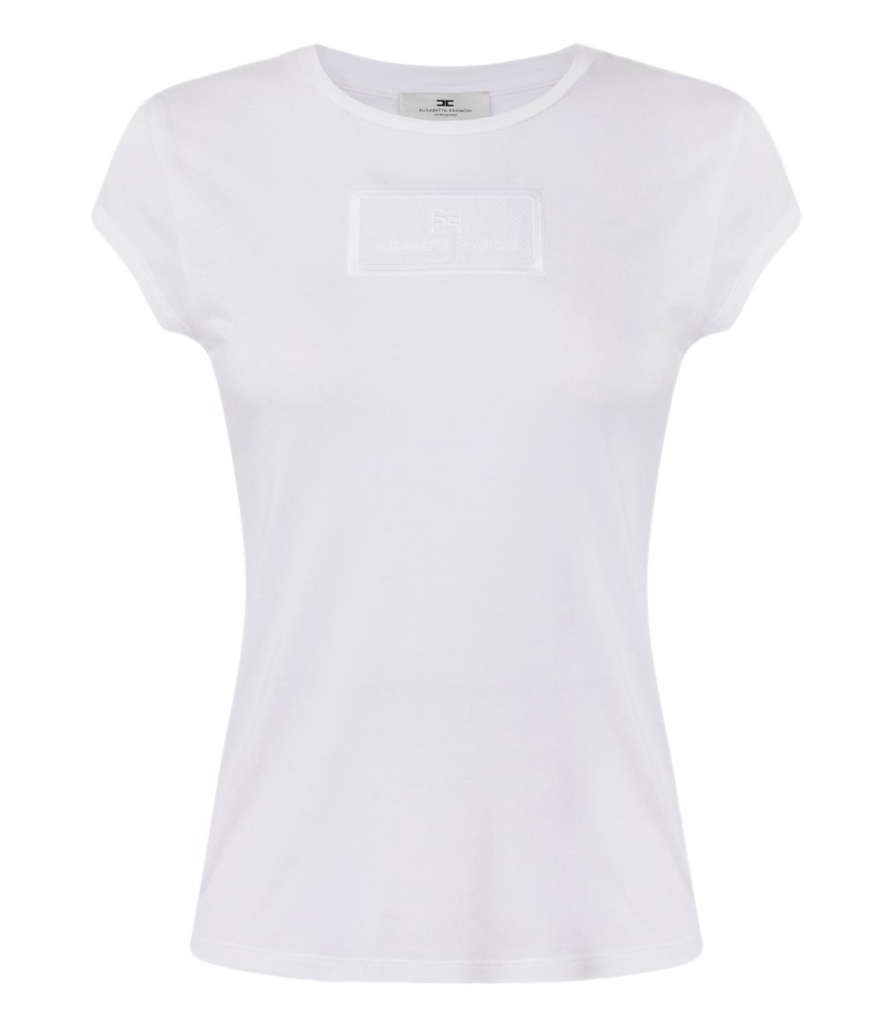 Elisabetta Franchi maglia gesso donna