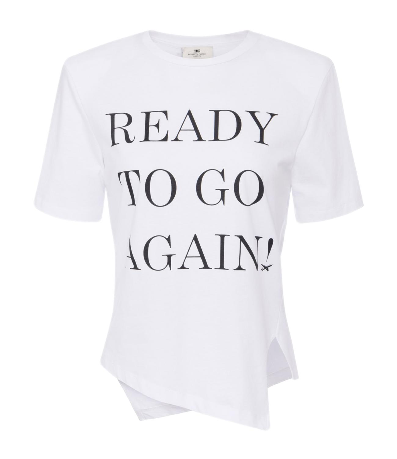 Elisabetta Franchi maglia gesso donna
