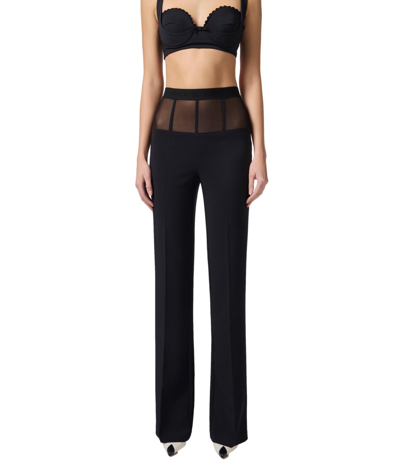 Elisabetta Franchi pantalone nero donna