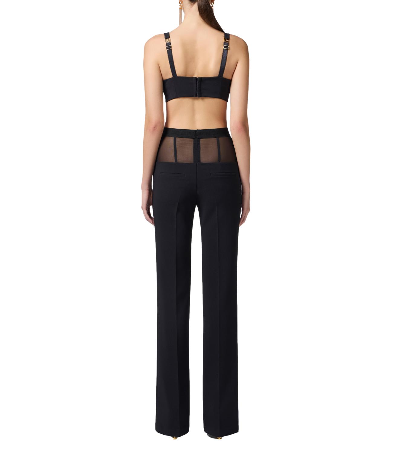Elisabetta Franchi pantalone nero donna