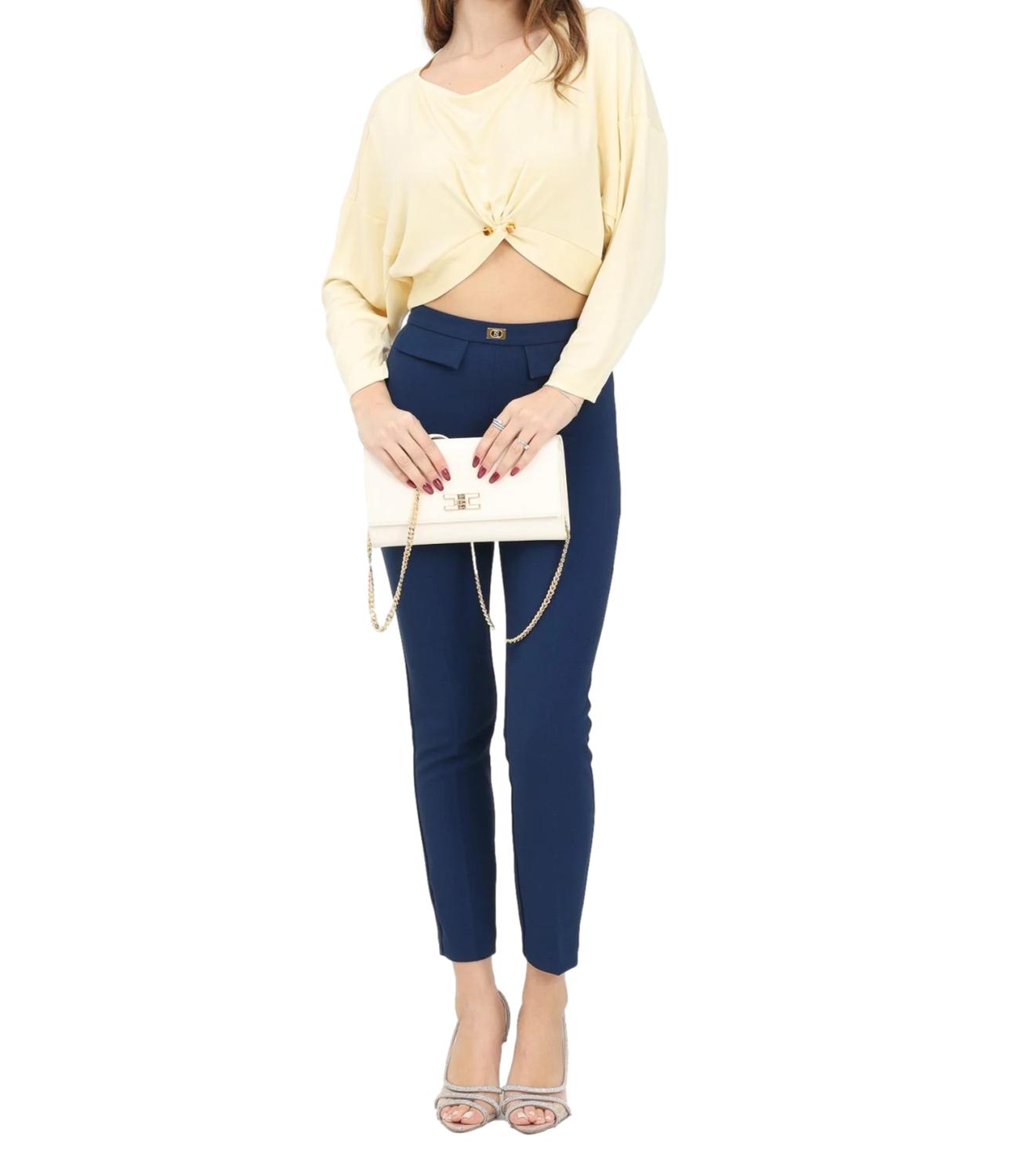 Elisabetta Franchi pantalone oltremare donna