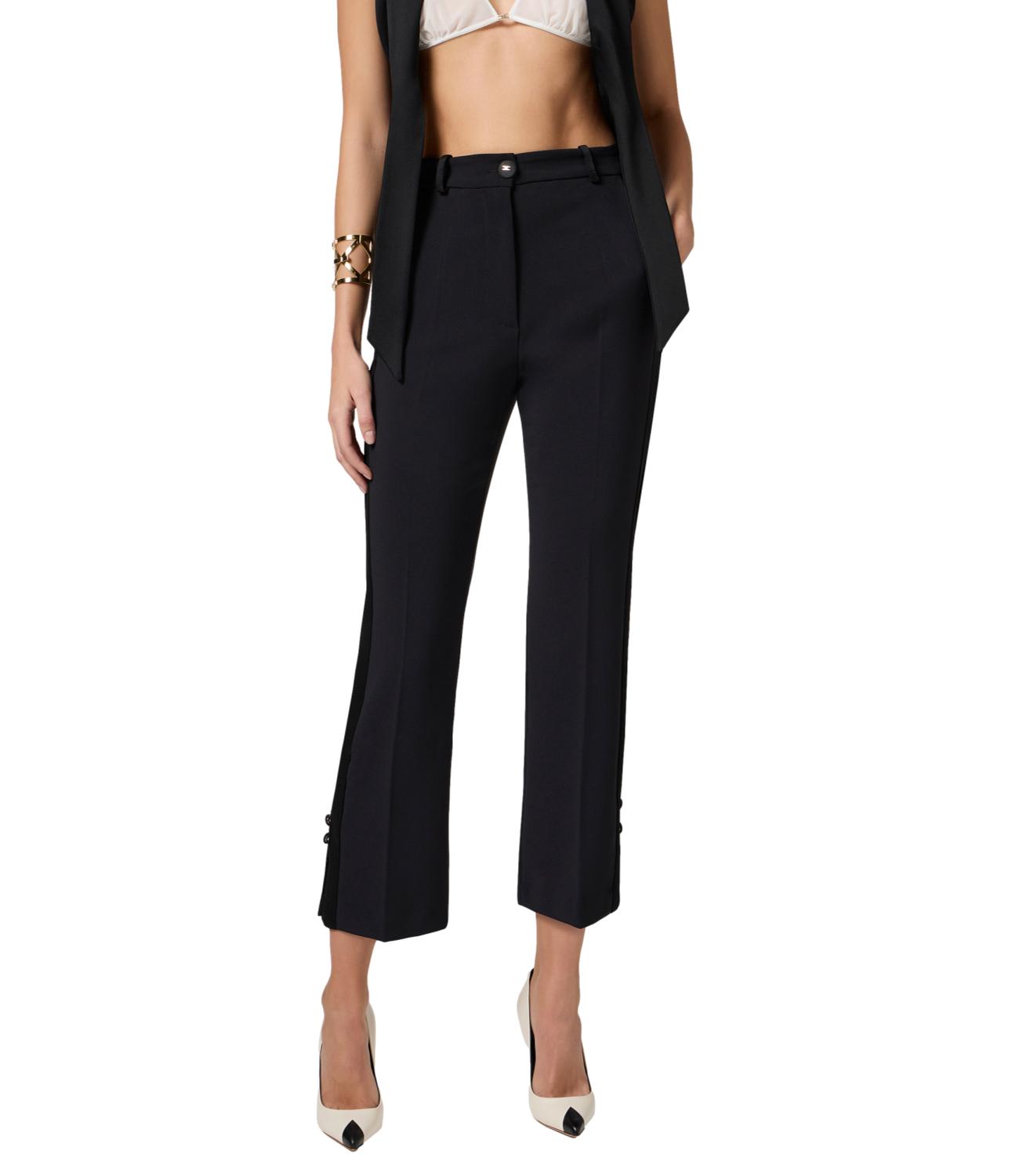 Elisabetta Franchi pantalone nero donna