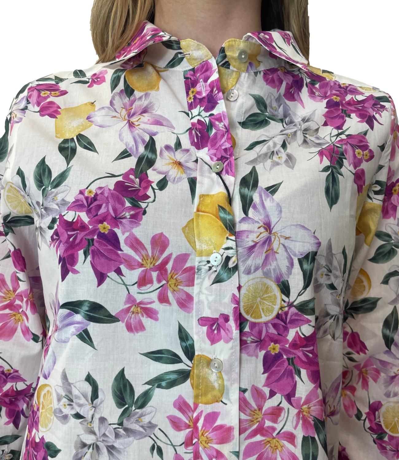 Emme Marella camicia Tritone multicolor donna