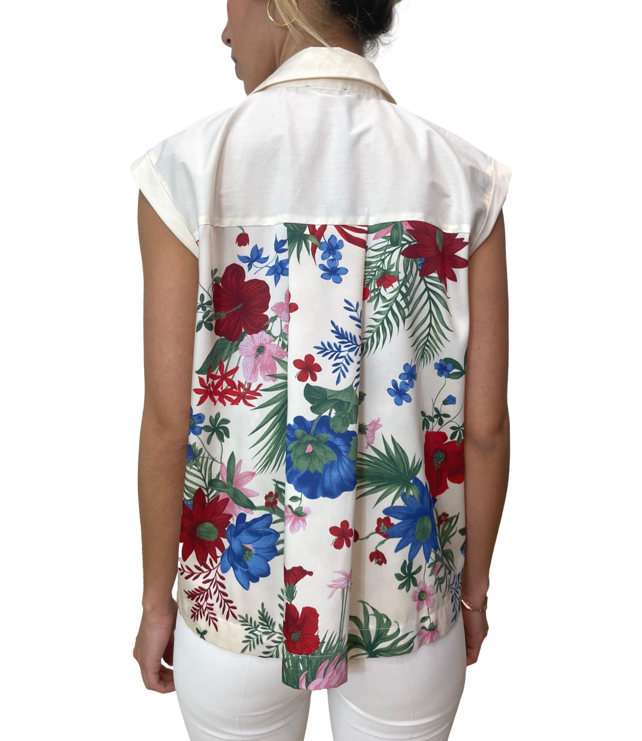 Emme Marella Camicia Stipite Burro Donna