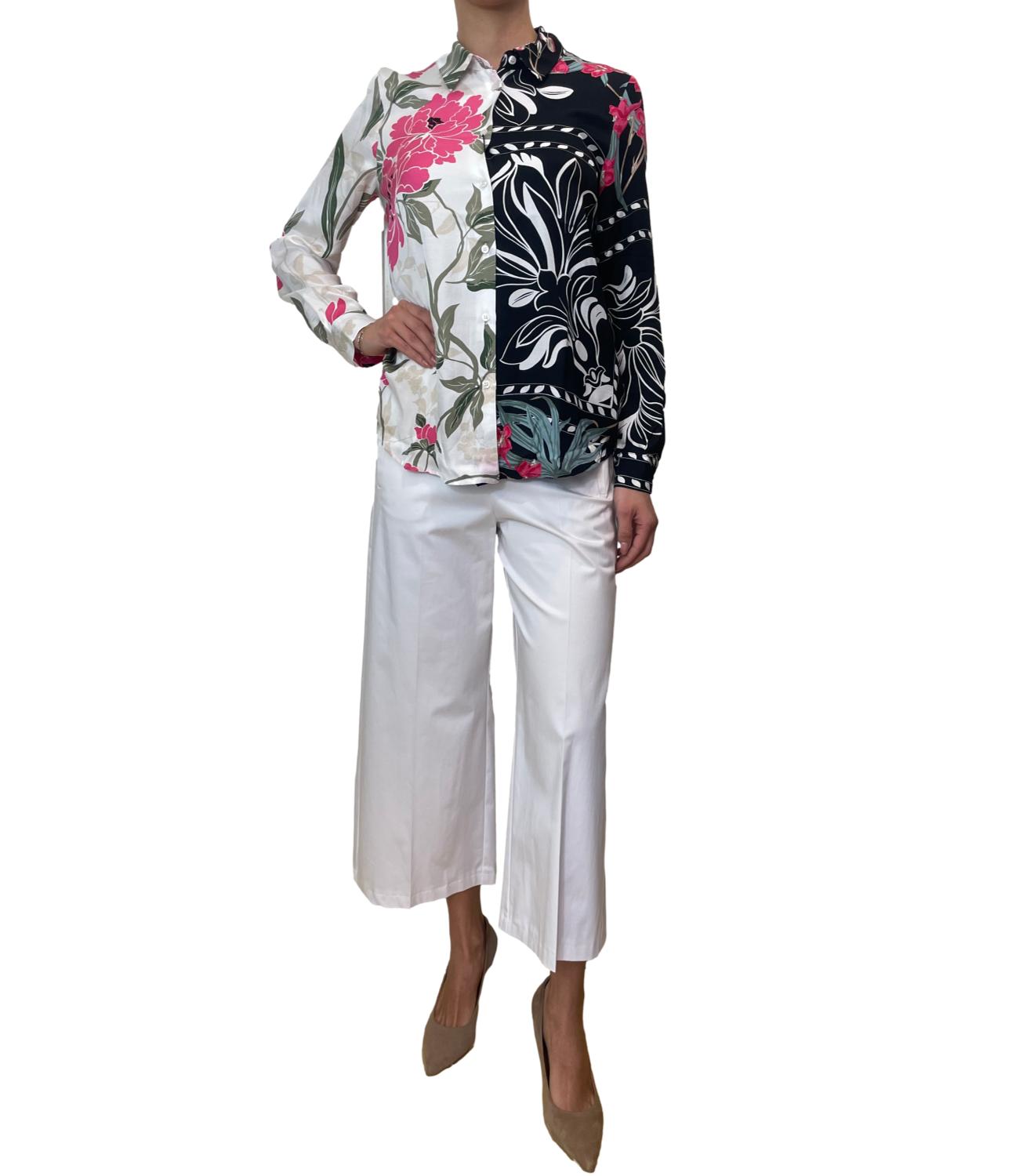 Emme Marella Camicia Nizza Burro Multicolor Donna