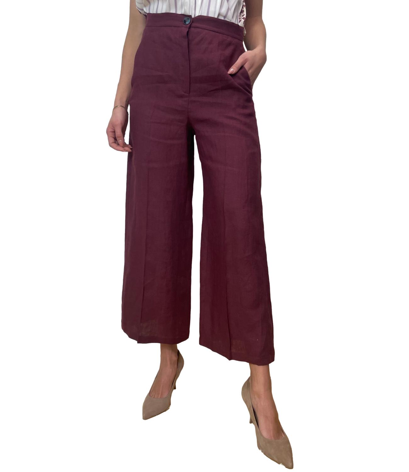 Emme Marella Pantalone Silvana Bordeaux Donna