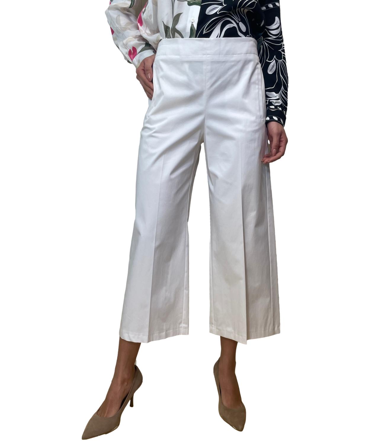 Emme Marella Pantalone Tisbe Latte Donna