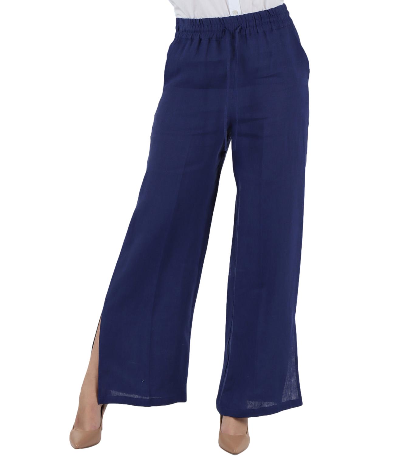 Emme Marella Pantaloni Dance Blu Donna