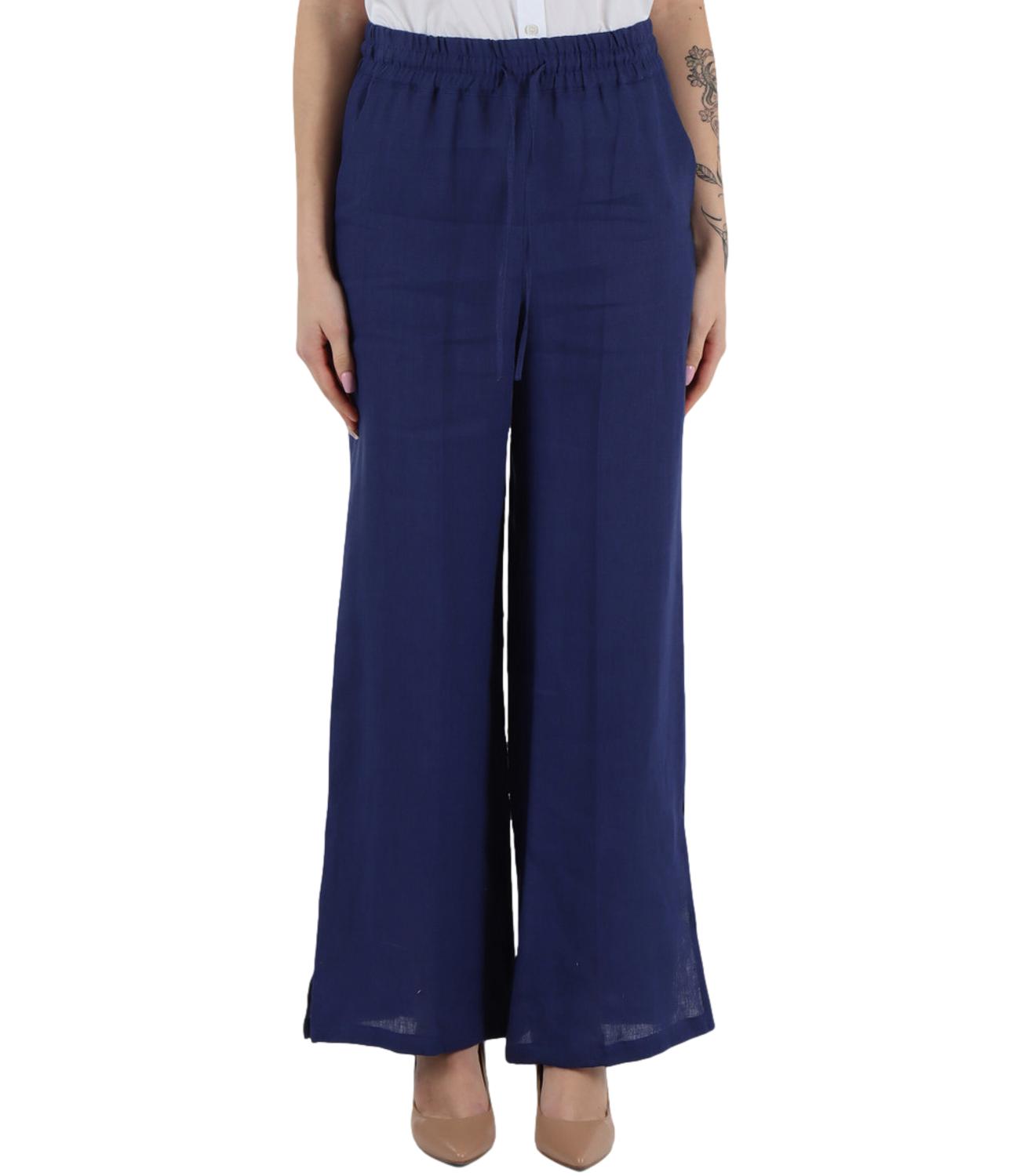 Emme Marella Pantaloni Dance Blu Donna