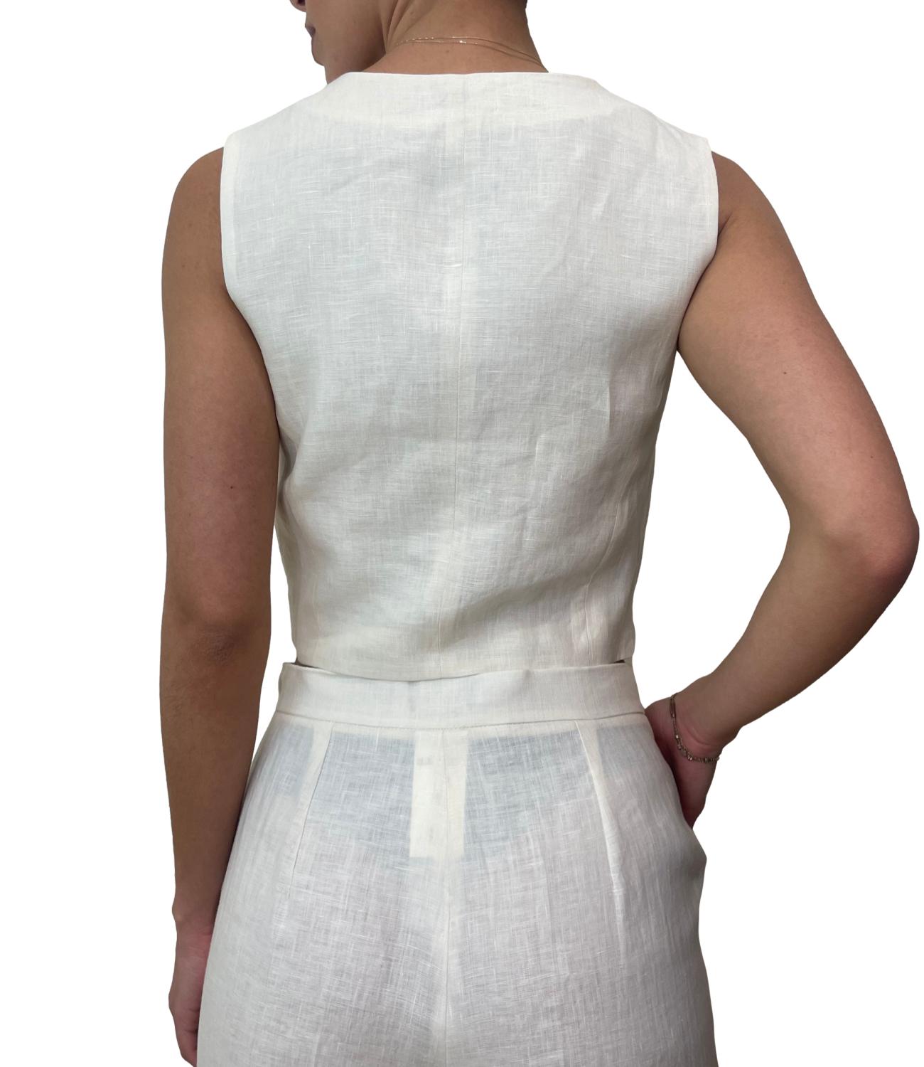 Emme Marella Gilet Anemone Burro Donna