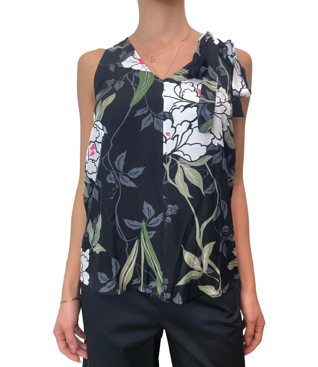 Emme Marella Top Hateley Nero Donna