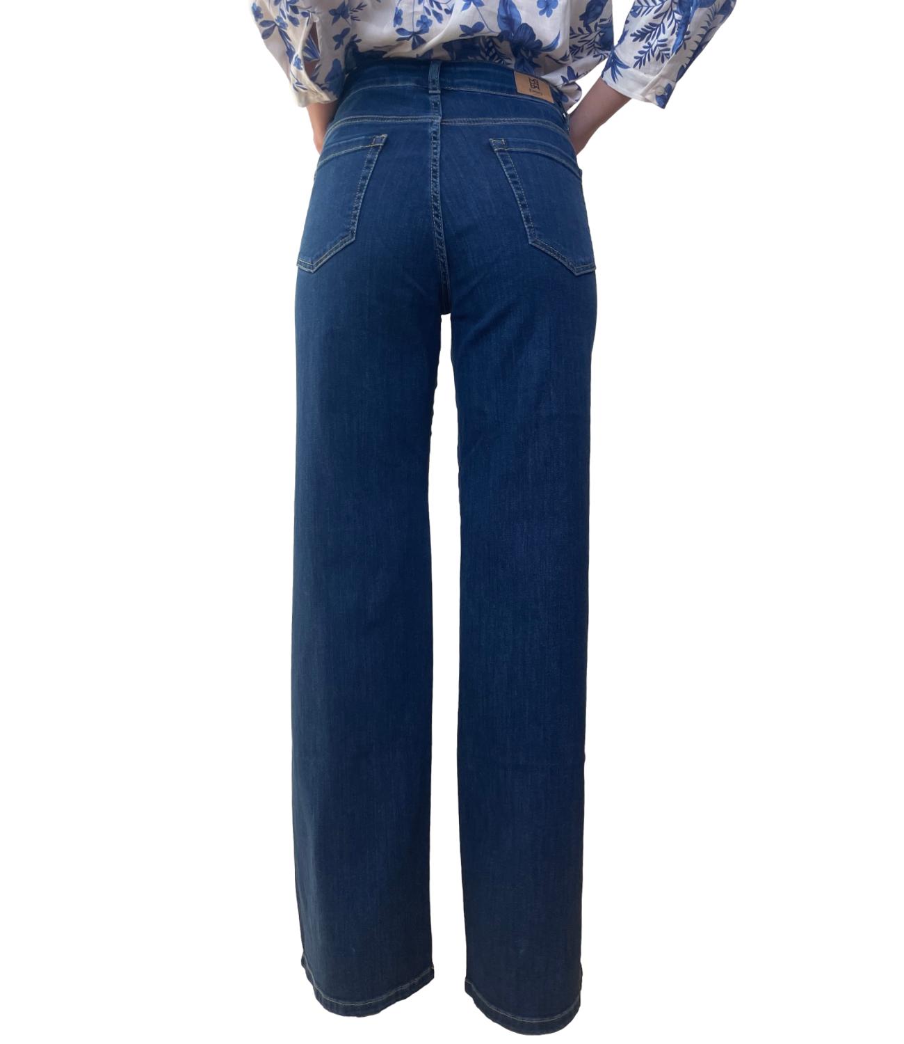 Emme Marella Jeans Crespobis Blu Donna