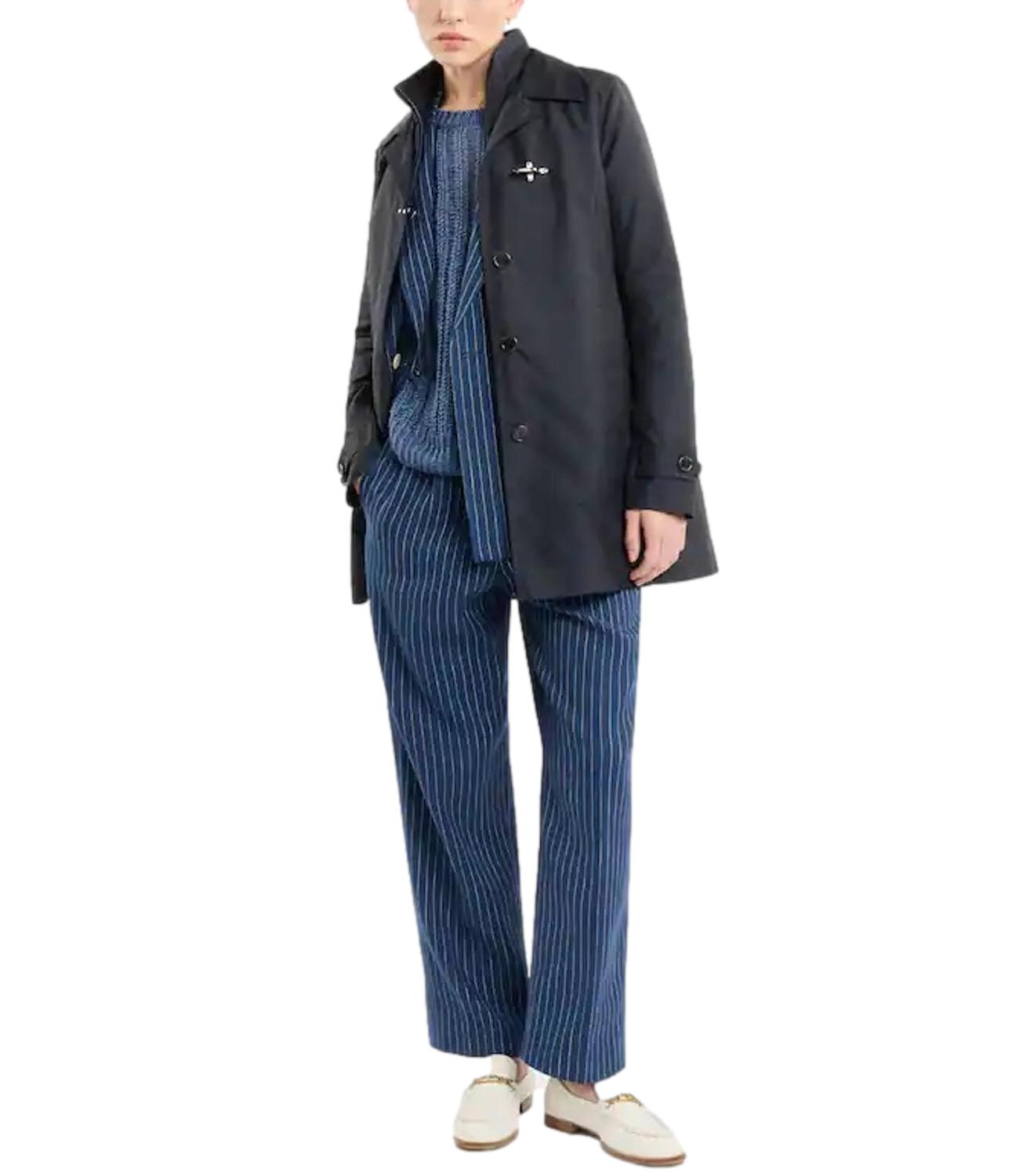 Morning coat blu donna