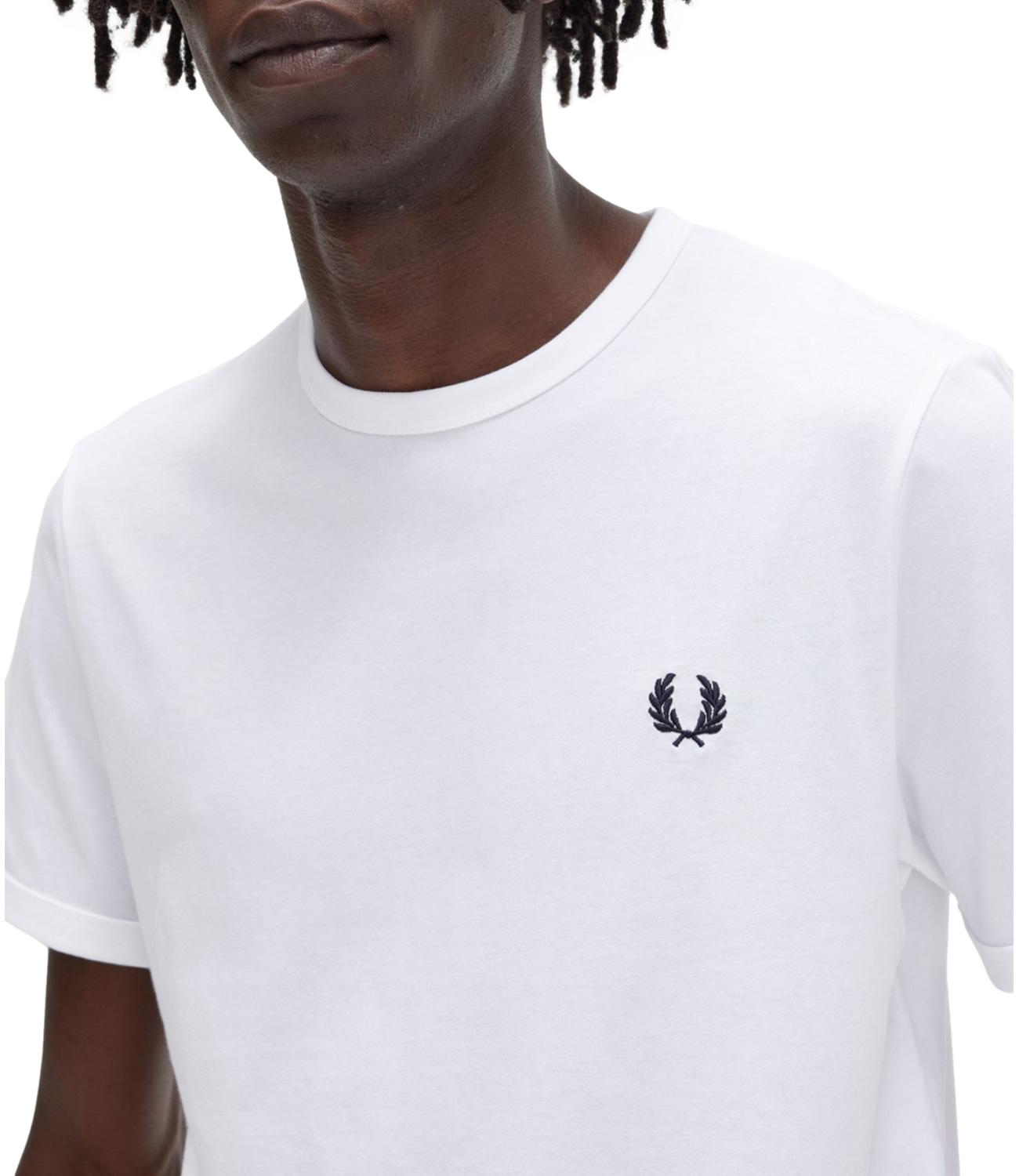 T-shirt ringer bianca