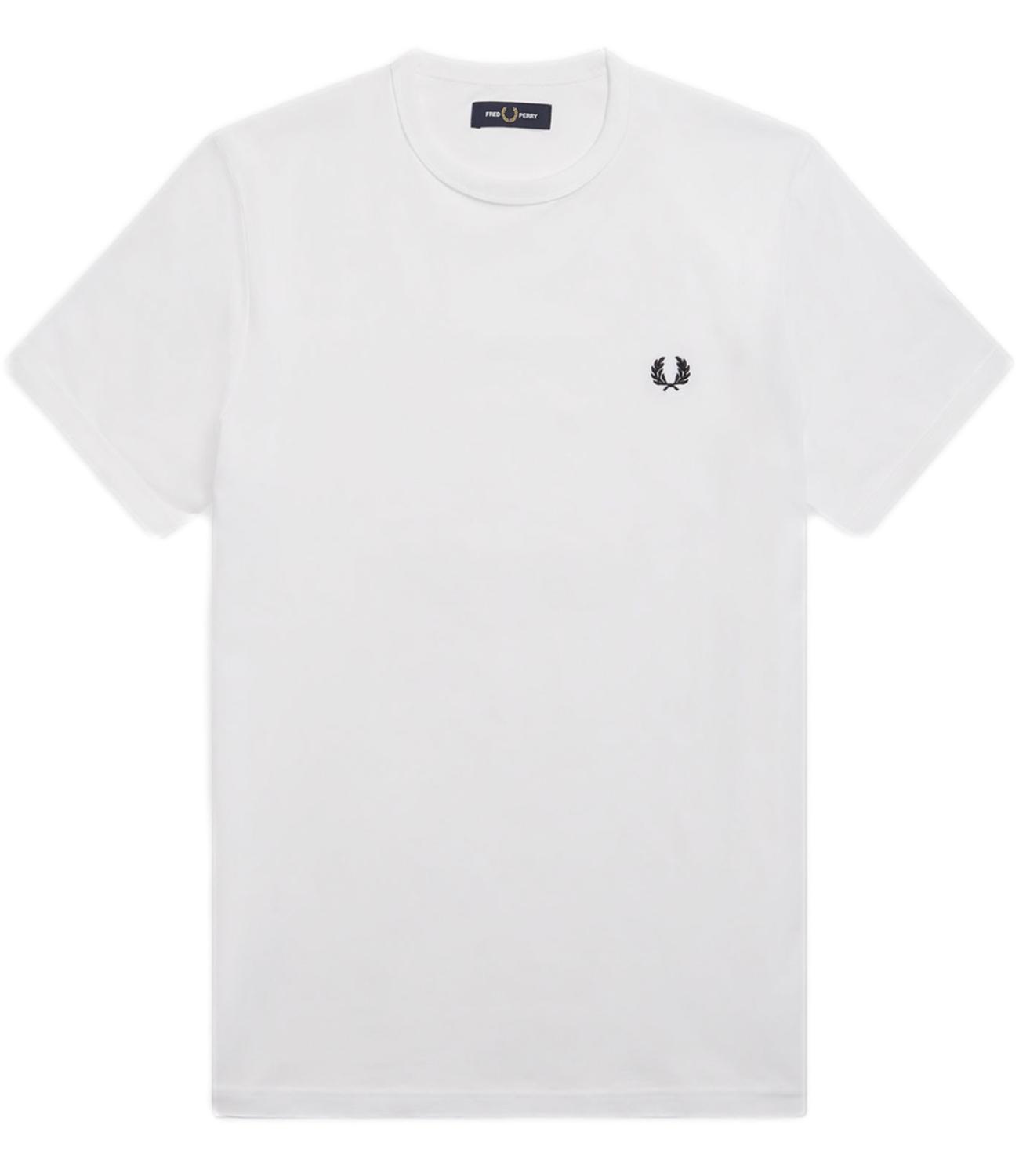 T-shirt ringer bianca