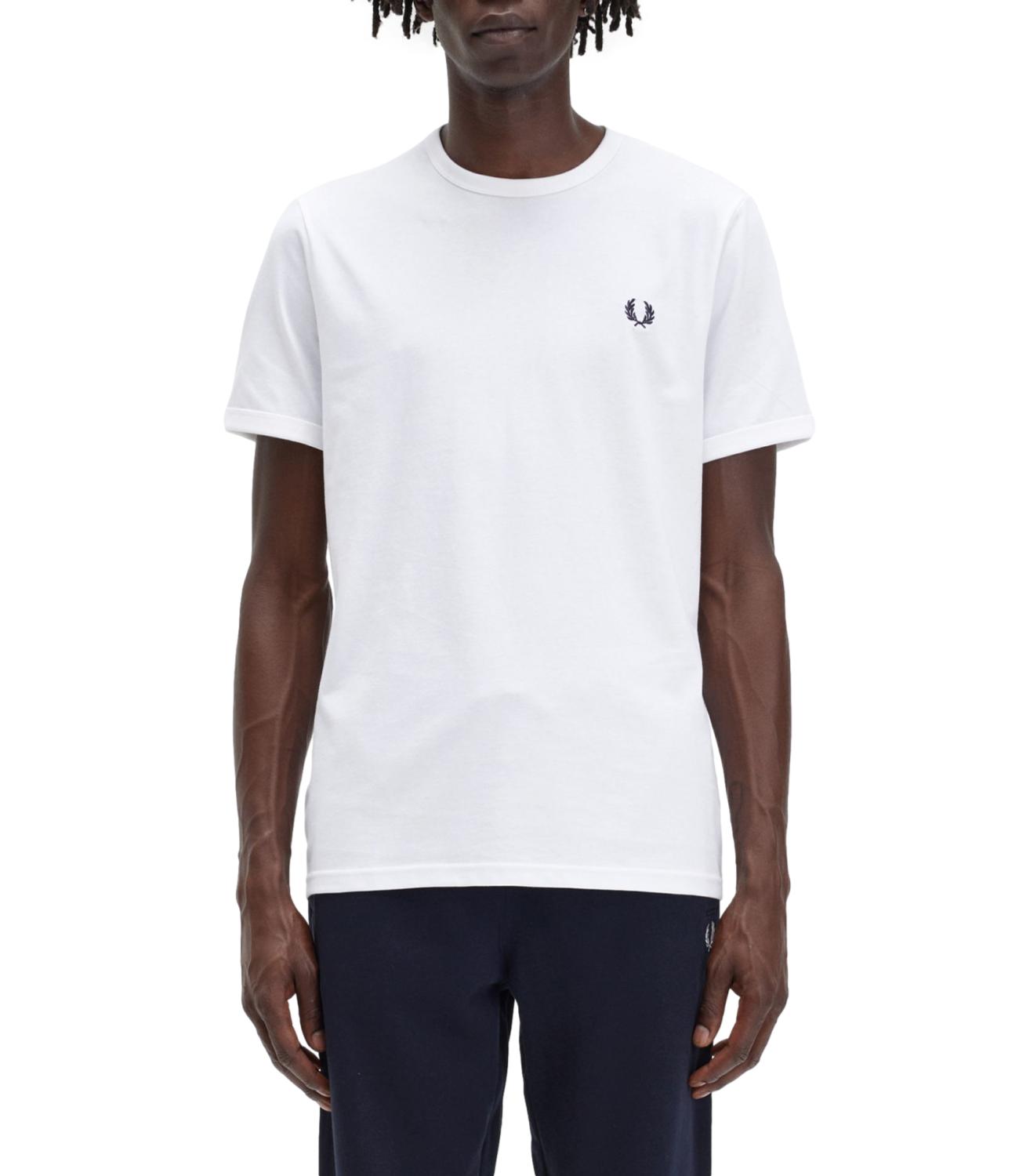T-shirt ringer bianca