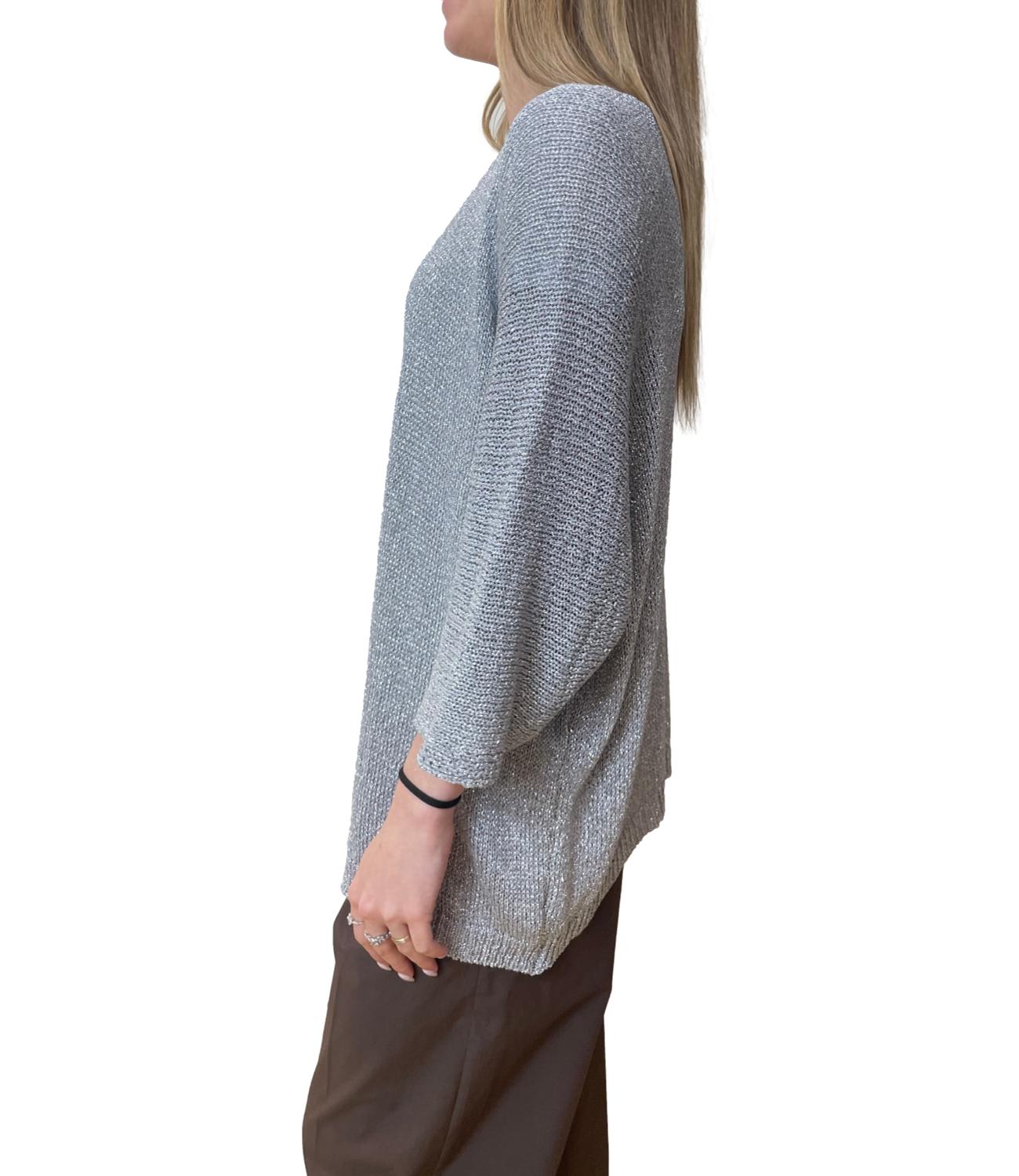 Glamour Cardigan Grigio Donna