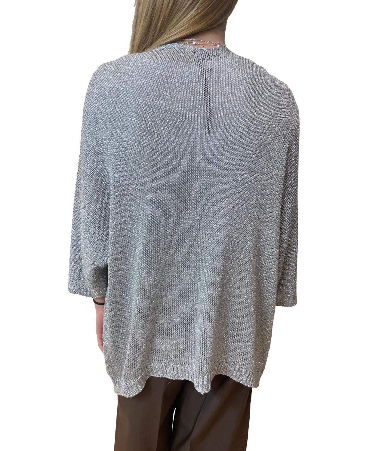 Glamour Cardigan Grigio Donna