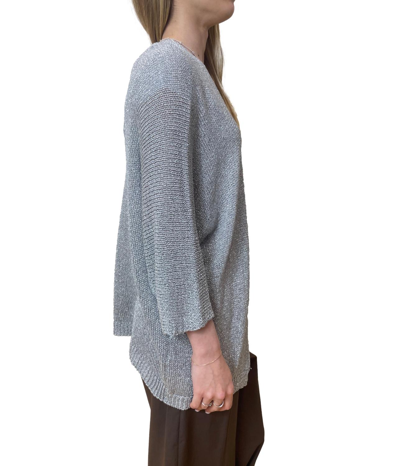 Glamour Cardigan Grigio Donna