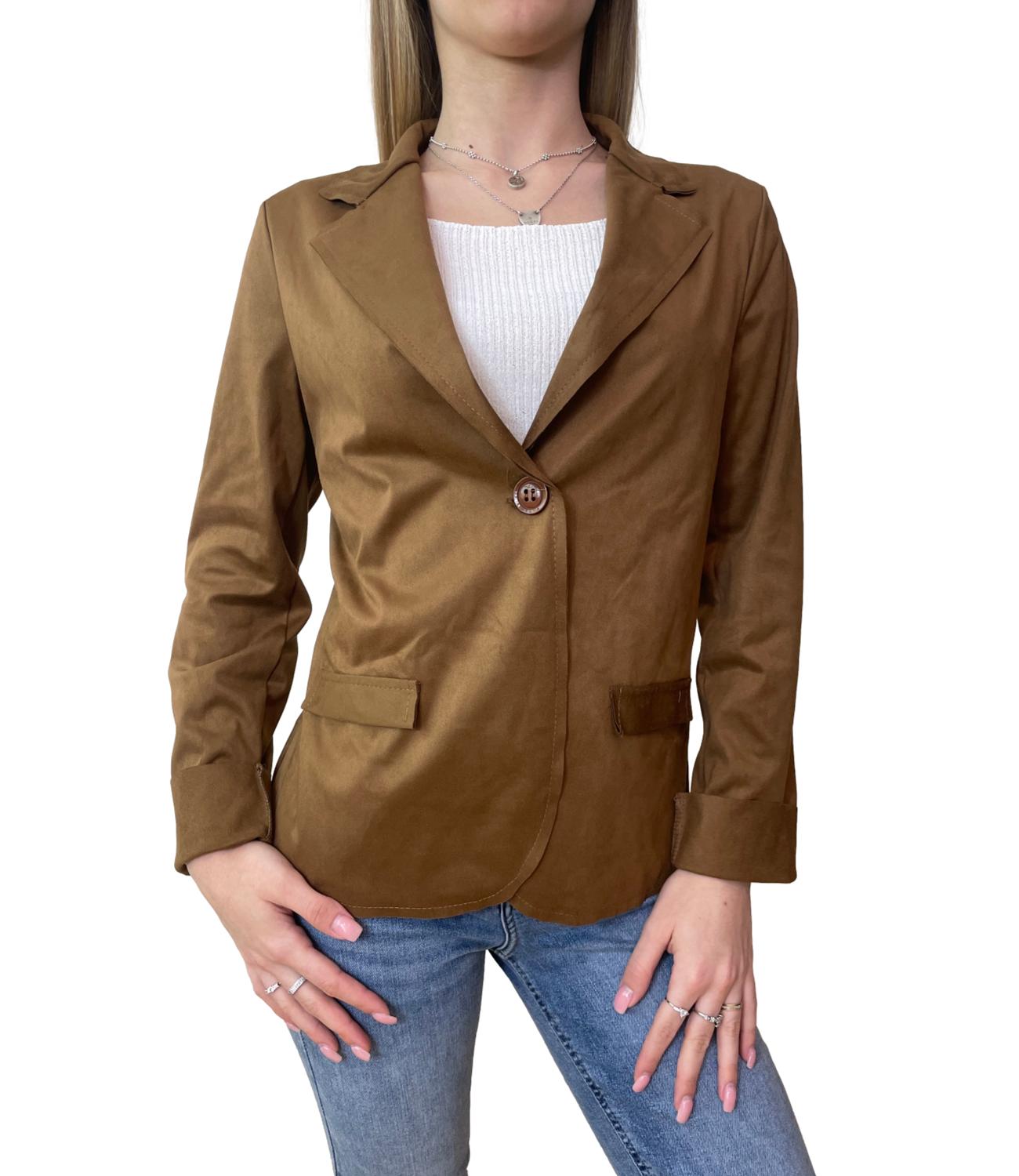 Glamour Giacca Moro Donna