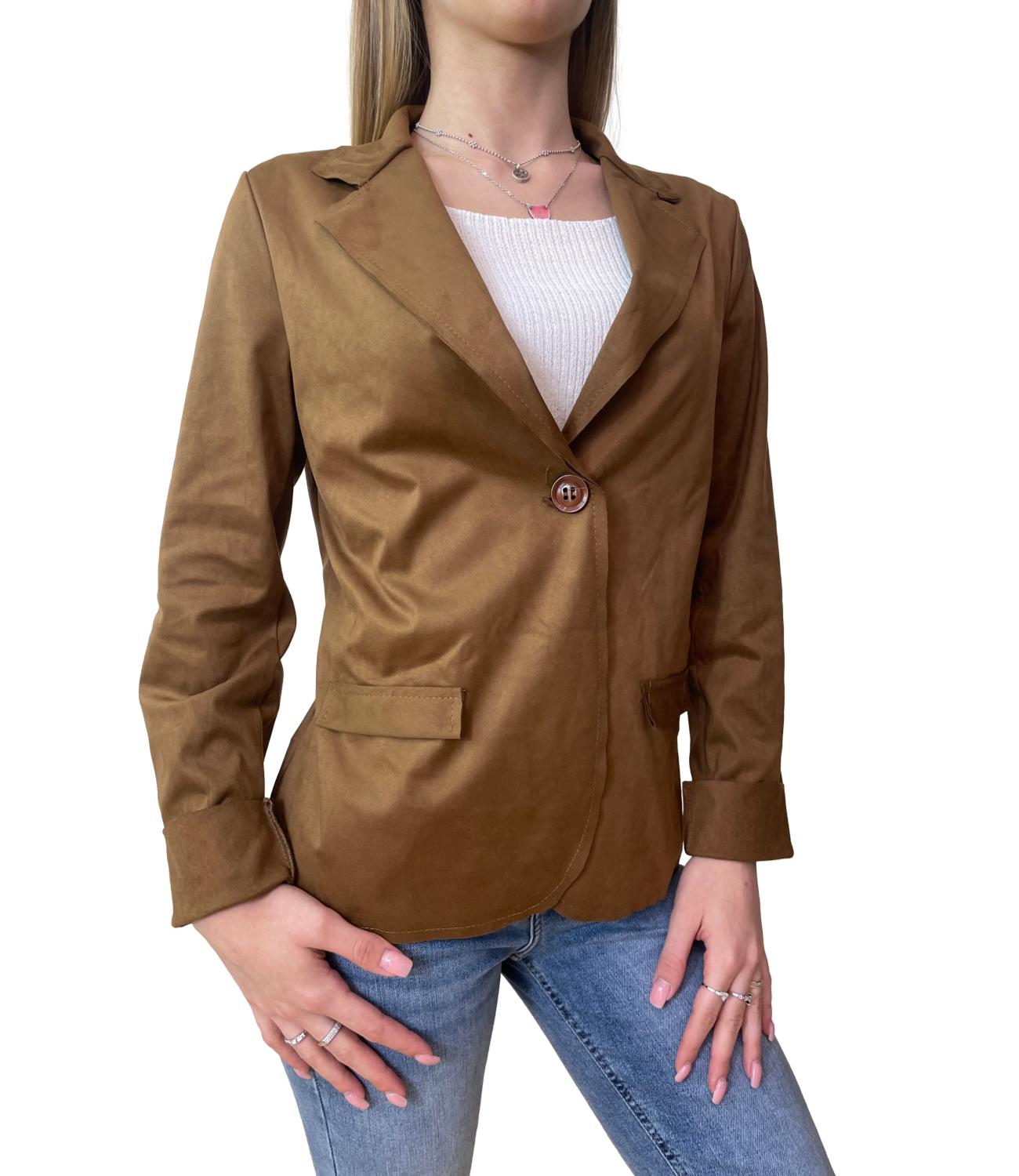 Glamour Giacca Moro Donna