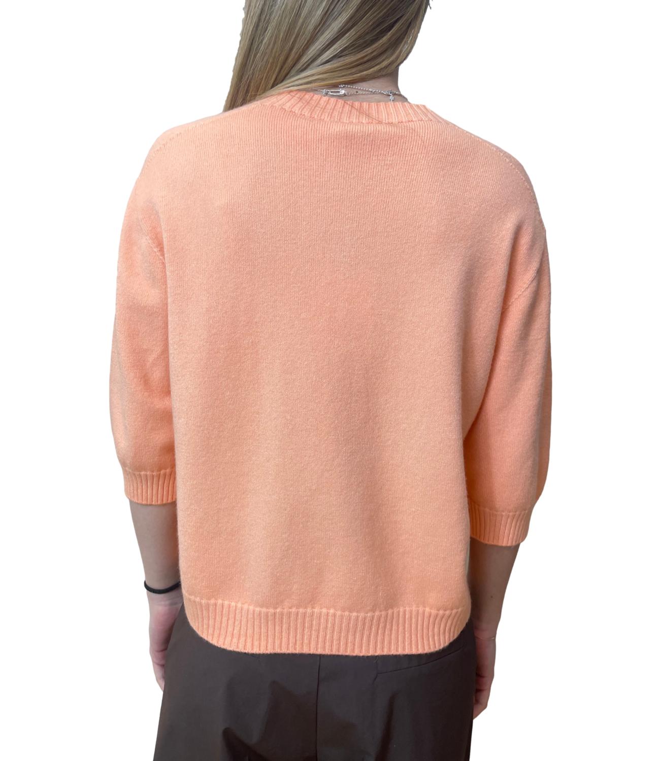 Glamour Maglia Arancio Donna