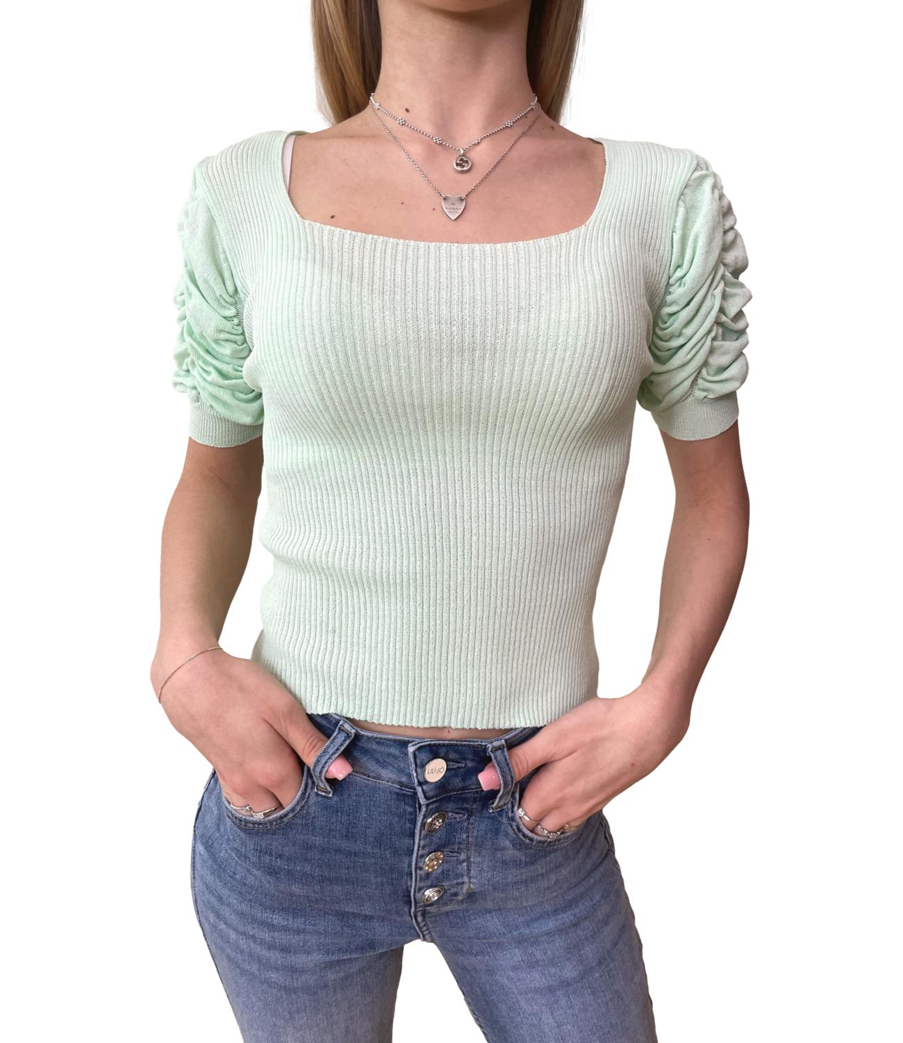 Glamour Maglia Menta Donna