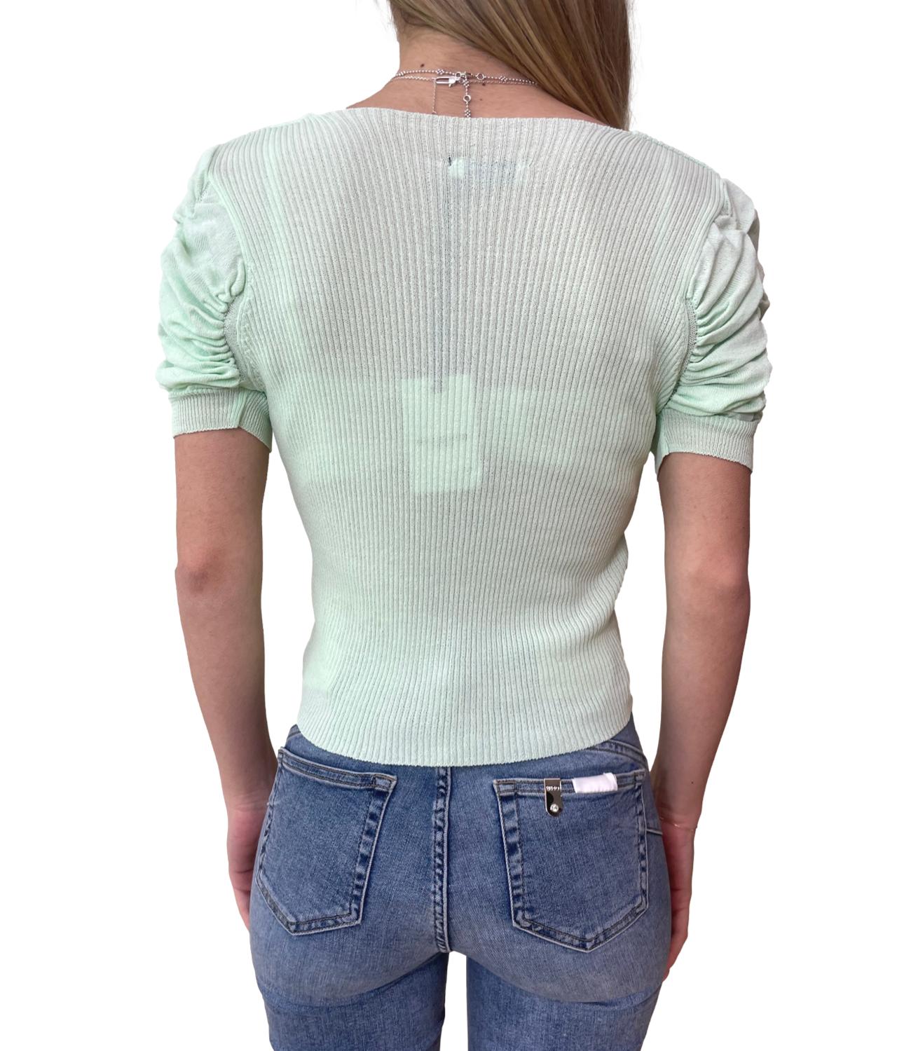 Glamour Maglia Menta Donna