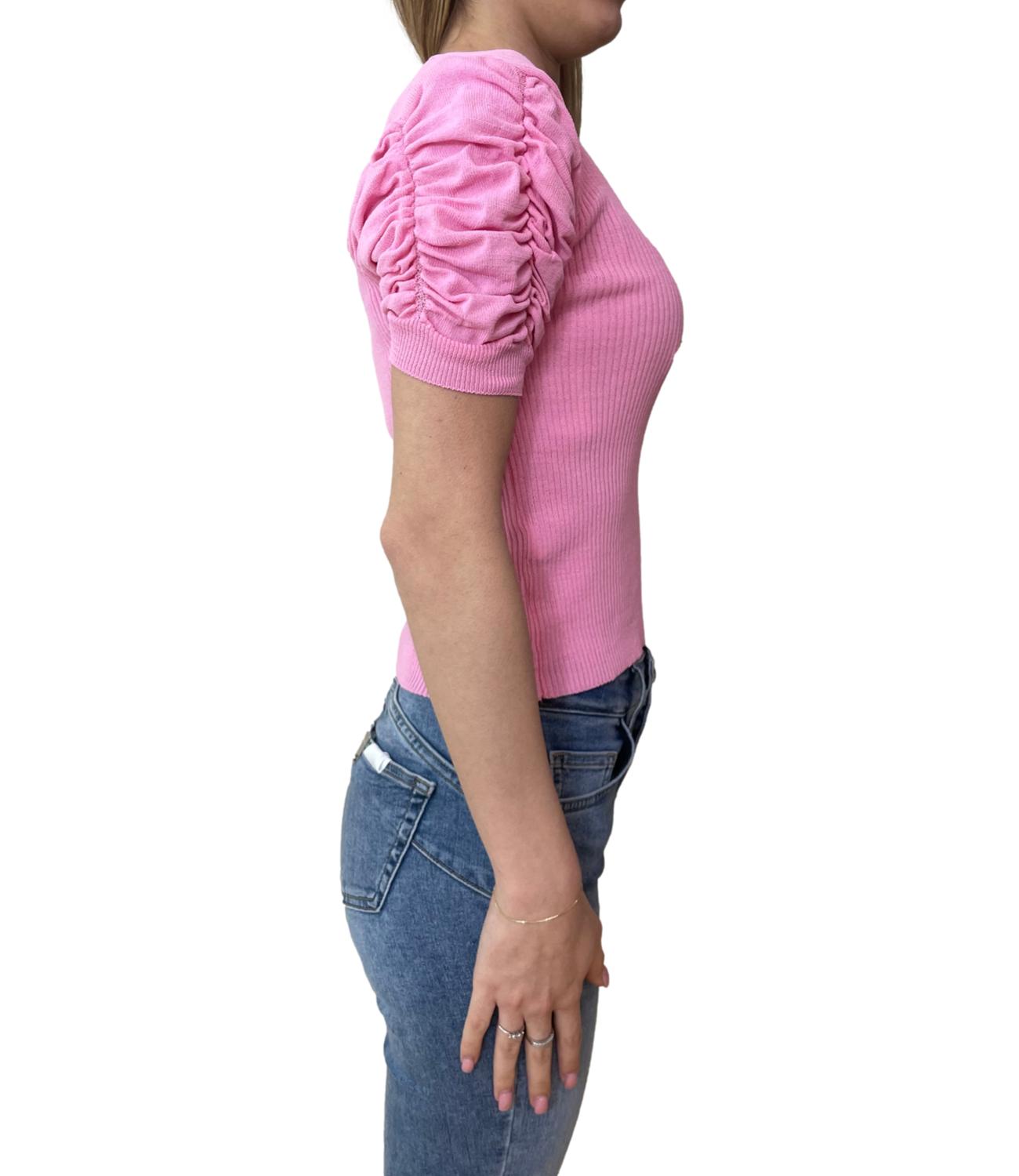 Glamour Maglia Rosa Donna