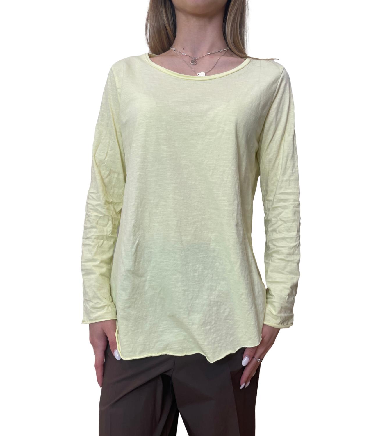 Glamour T-shirt Gialla Donna