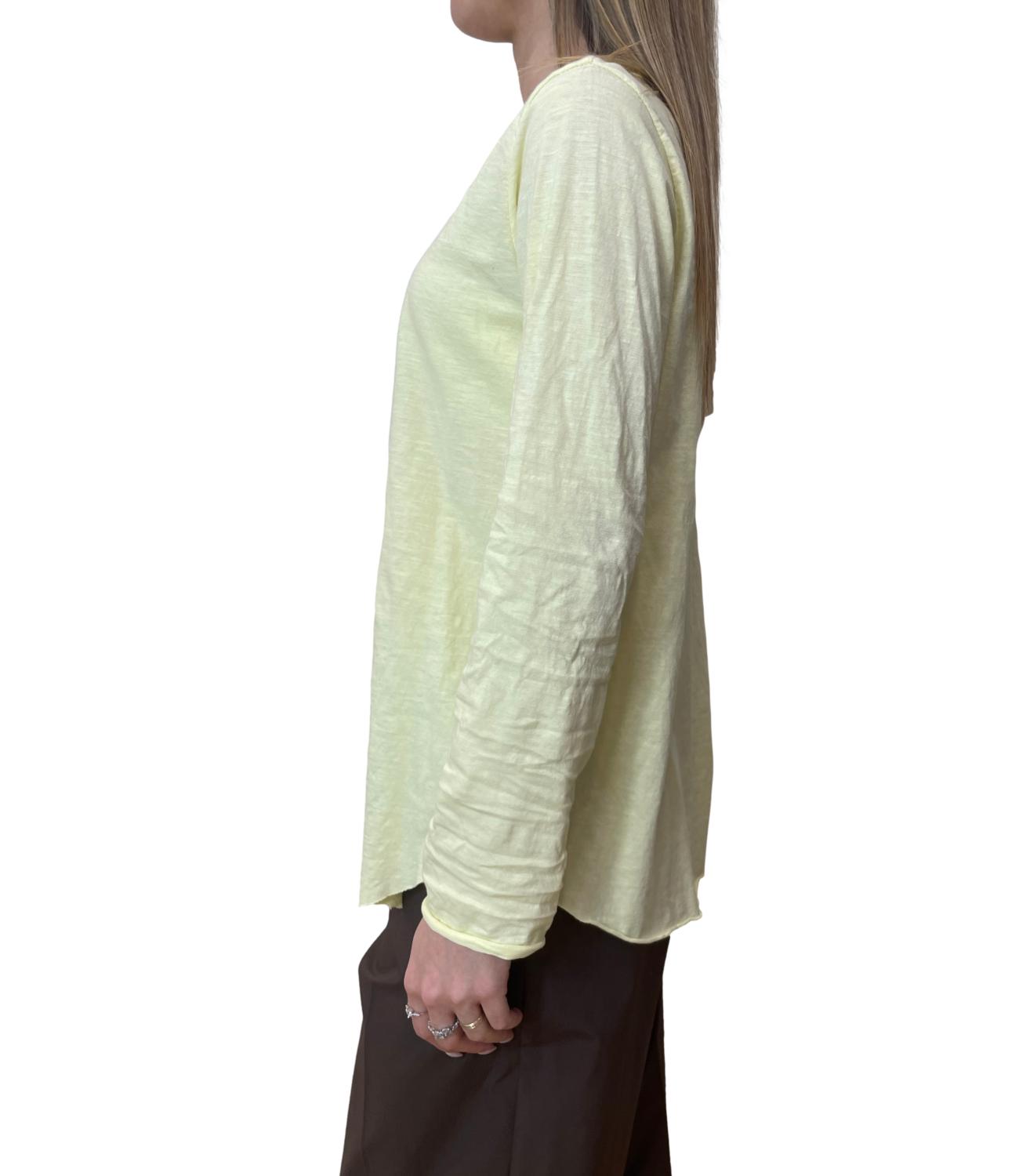 Glamour T-shirt Gialla Donna