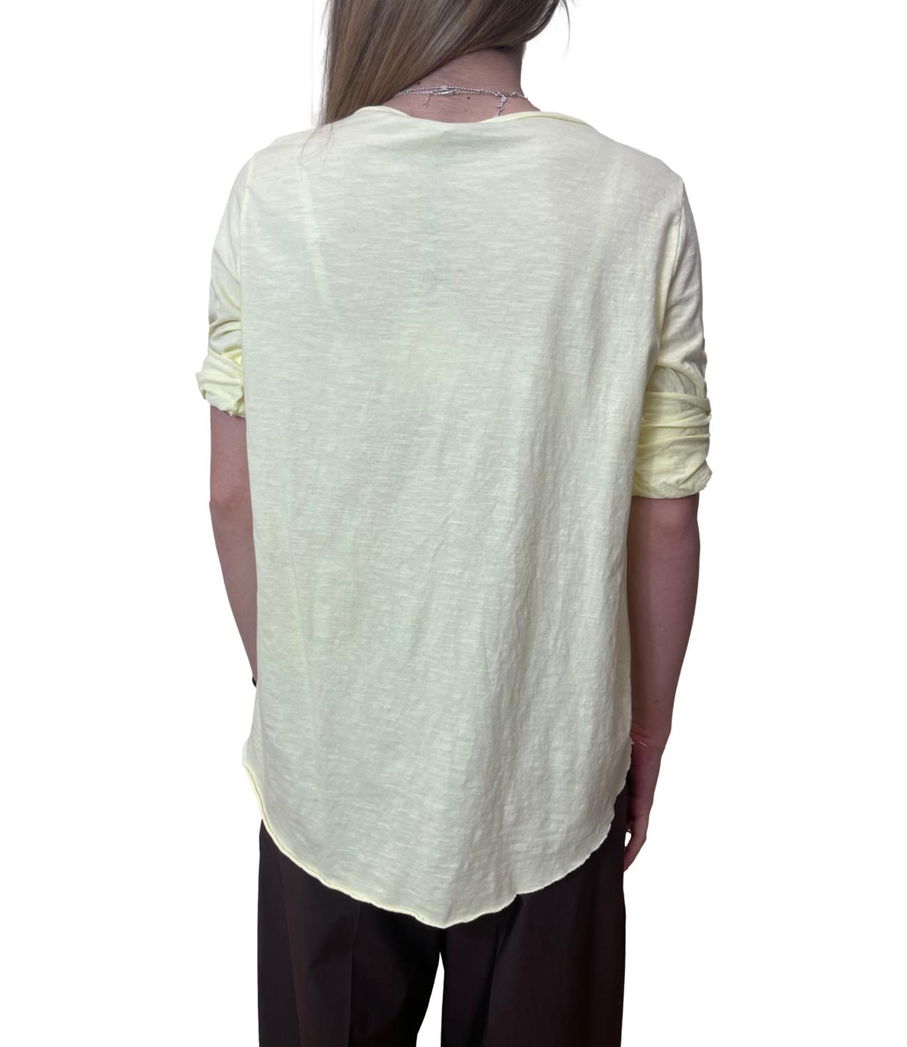 Glamour T-shirt Gialla Donna