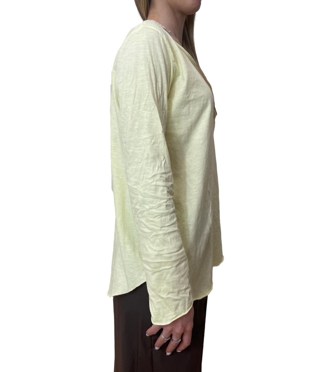 Glamour T-shirt Gialla Donna